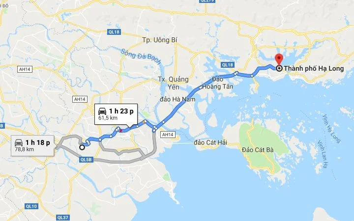 Tổng quan về tuyến đường Hải Phòng – Hạ Long