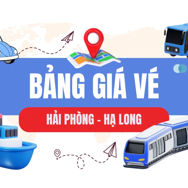 Bảng giá vé xe Hải Phòng - Hạ Long mới nhất 2026