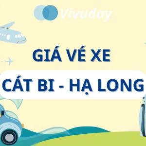 Giá vé xe Cát Bi – Hạ Long cập nhật 2025