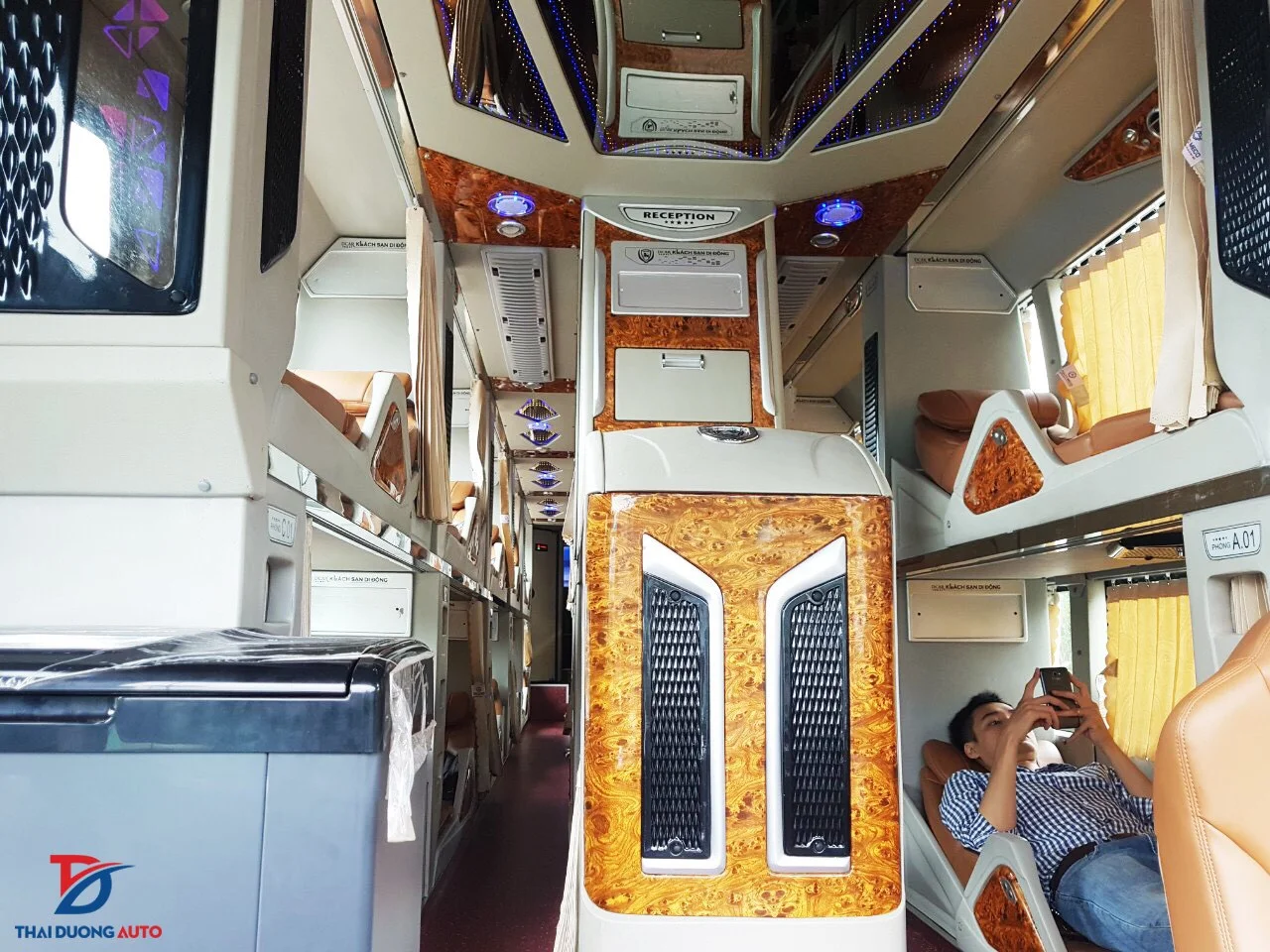 Xe khách Hải Phòng - Hạ Long hãng xe Kumho Việt Thanh